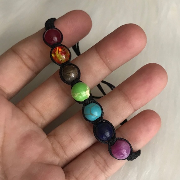 Chakra Healing Adjustable Bracelet. - Picture 4 of 5